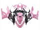 2018-2024 Pink Matte Black Honeycomb Kawasaki Ninja 400 Motorcycle Fairings Canada