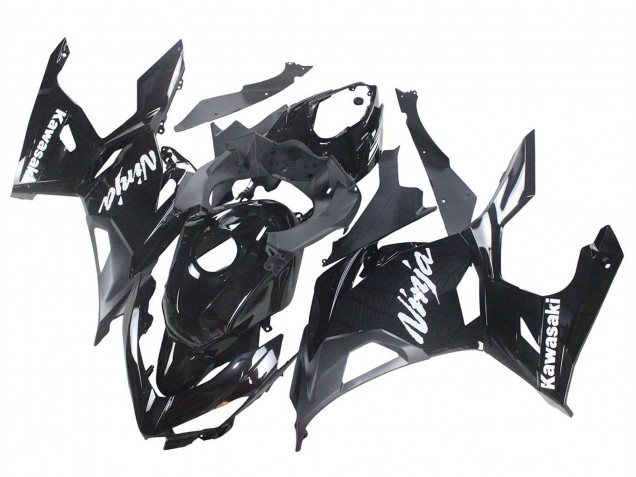 2018-2024 Glossy Black Matte Black White Decals Kawasaki Ninja 400 Motorcycle Fairings Canada