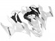 2018-2024 Glossy White Kawasaki Ninja 400 Motorcycle Fairings Canada