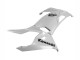 2018-2024 Glossy White Kawasaki Ninja 400 Motorcycle Fairings Canada