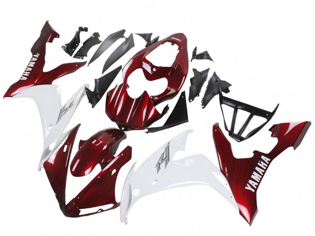2004-2006 Red White Yamaha YZF 1000 R1 Motorcycle Fairings Canada