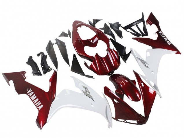 2004-2006 Red White Yamaha YZF 1000 R1 Motorcycle Fairings Canada