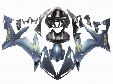 2004-2006 Dark Blue Gold Decals Yamaha YZF 1000 R1 Motorcycle Fairings Canada