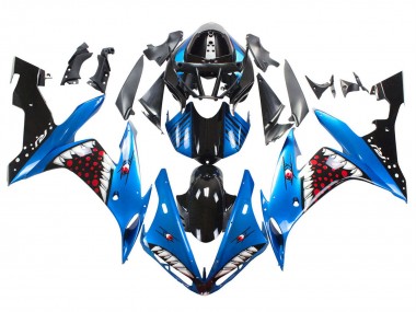 2004-2006 Blue Black Red White Shark Yamaha YZF 1000 R1 Motorcycle Fairings Canada