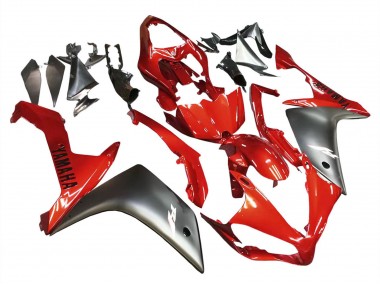 2007-2008 Red Matte Black Yamaha YZF 1000 R1 Motorcycle Fairing Canada