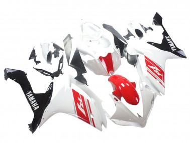 2007-2008 White Red Black Yamaha YZF 1000 R1 Motorcycle Fairing Canada