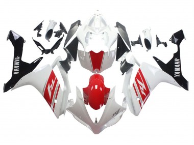 2007-2008 White Red Black Yamaha YZF 1000 R1 Motorcycle Fairing Canada