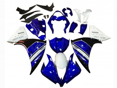 2012-2014 White Blue Black Yamaha YZF 1000 R1 Motorcycle Fairing Canada
