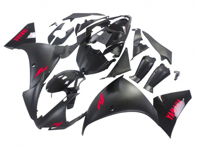 2012-2014 Glossy Black Matte Black Red Yamaha YZF 1000 R1 Motorcycle Fairings Canada