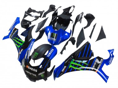 2015-2019 Blue Matte Black Green Monster ENEOS Yamaha YZF 1000 R1 Motorcycle Fairings Canada