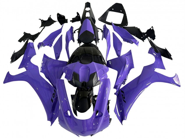 2020-2025 Purple Glossy Black Yamaha YZF 1000 R1 Motorcycle Fairings Canada
