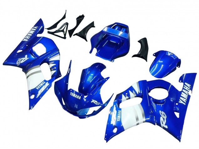 1998-2002 Blue White Yamaha YZF 600 R6 Motorcycle Fairings Canada