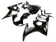 2003-2004 Glossy Black White Decals Yamaha YZF R6 Motorcycle Fairings Canada