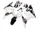 2003-2004 White Glossy Black Yamaha YZF R6 Motorcycle Fairing Canada