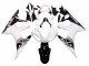 2006-2009 White Glossy Black Yamaha YZF R6S Motorcycle Fairings Canada