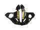 2003-2004 Glossy Black Gold Decals Yamaha YZF R6 Motorcycle Fairings Canada