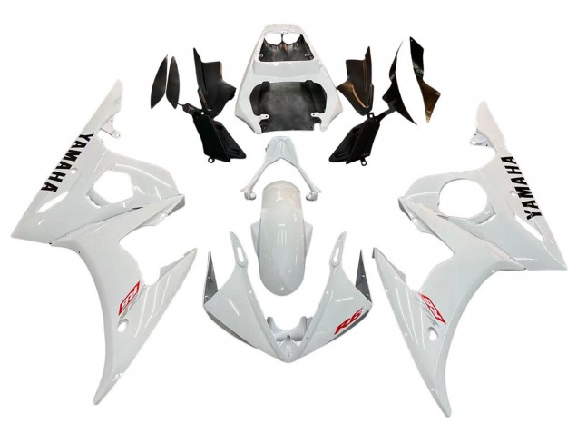 2003-2004 White Yamaha YZF R6 Motorcycle Fairing Canada