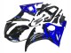 2003-2004 Blue Glossy Black Yamaha YZF R6 Motorcycle Fairing Canada