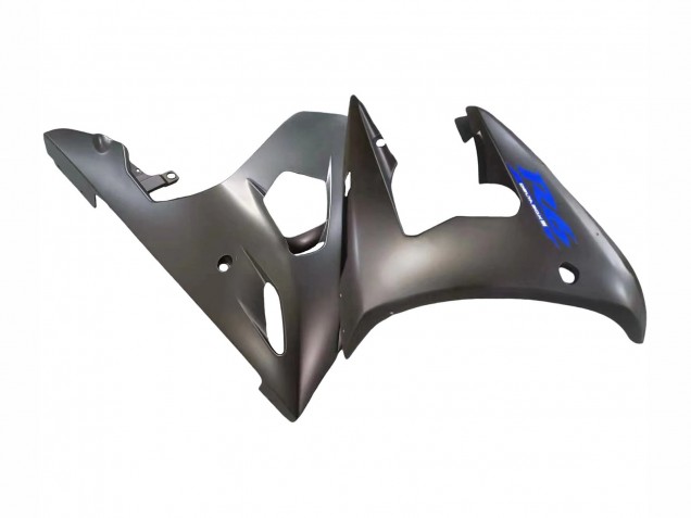 2003-2004 Matte Black Blue Yamaha YZF R6 Motorcycle Fairings Canada