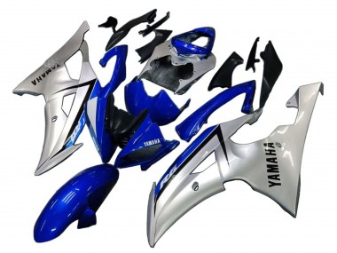 2008-2016 Silver Blue Yamaha YZF 600 R6 Motorcycle Fairings Canada