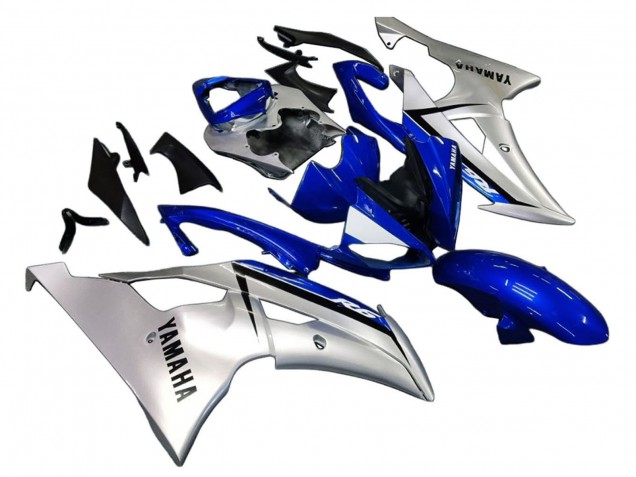 2008-2016 Silver Blue Yamaha YZF 600 R6 Motorcycle Fairings Canada