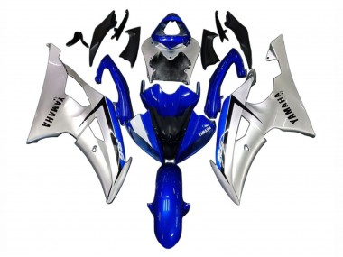 2008-2016 Silver Blue Yamaha YZF 600 R6 Motorcycle Fairings Canada