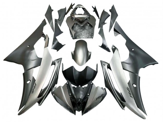 2008-2016 Silver Grey Yamaha YZF 600 R6 Motorcycle Fairings Canada