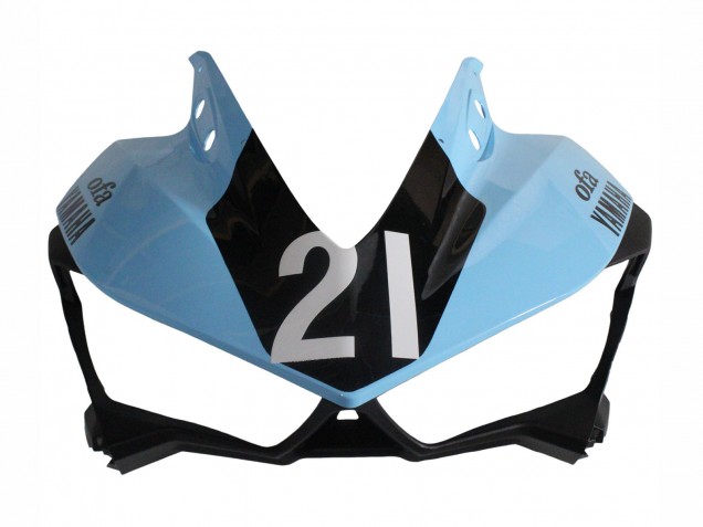 2015-2018 Light Blue Black Yamalube 21 Yamaha YZF R3/R25 Motorcycle Fairings Canada