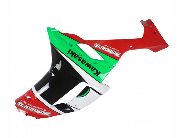 2007-2008 Green Red Kawasaki ZX6R Motorcycle Fairings Canada
