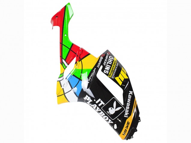 2007-2008 Colorful Playboy 223 Kawasaki ZX6R Motorcycle Fairings Canada