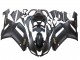 2007-2008 Matte Black with Yellow Logo Ninja Kawasaki ZX6R Motorcycle Fairings Canada