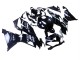 2019-2022 Glossy Black White Kawasaki ZX6R Motorcycle Fairings Canada