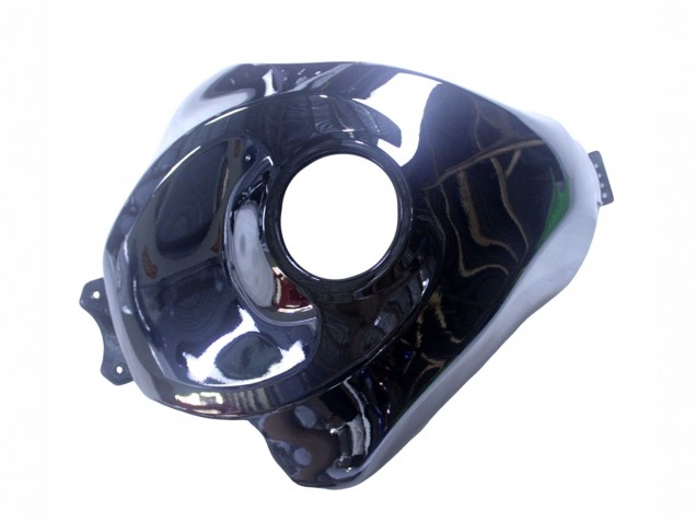 2019-2022 Glossy Black White Kawasaki ZX6R Motorcycle Fairings Canada