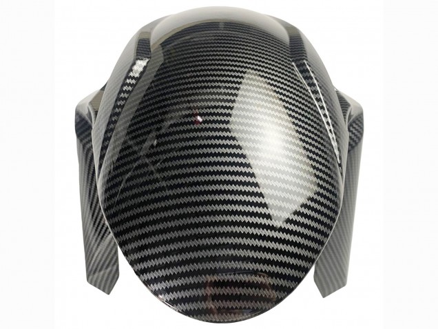 2019-2022 White Black Carbon Fiber Kawasaki ZX6R Motorcycle Fairings Canada
