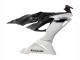 2019-2022 White Black Carbon Fiber Kawasaki ZX6R Motorcycle Fairings Canada