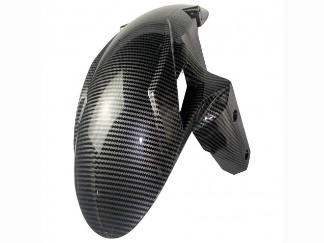 2019-2022 White Black Carbon Fiber Kawasaki ZX6R Motorcycle Fairings Canada