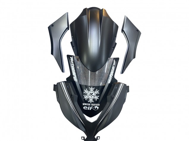 2013-2017 Matte Black White Elf Snow Kawasaki EX300 Motorcycle Fairings Canada