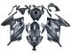 2013-2017 Matte Black White Elf Snow Kawasaki EX300 Motorcycle Fairings Canada