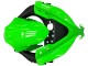 2013-2017 Green Silver Black Kawasaki EX300 Motorcycle Fairings Canada