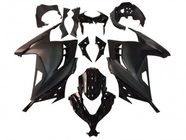2013-2024 Glossy Black Matte Black Kawasaki EX300 Motorcycle Fairing Canada