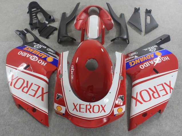 2000-2005 White Red Blue Xerox Aprilia RS125 Motorcycle Fairings Canada