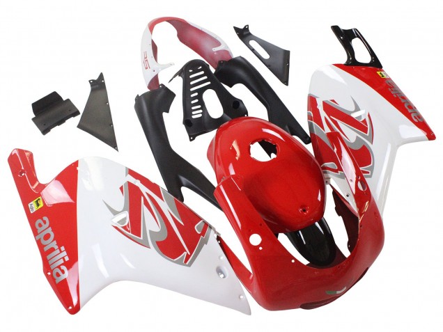 2000-2005 White Red Aprilia RS125 Motorcycle Fairings Canada
