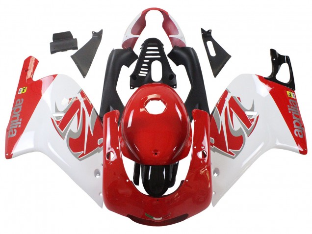2000-2005 White Red Aprilia RS125 Motorcycle Fairings Canada