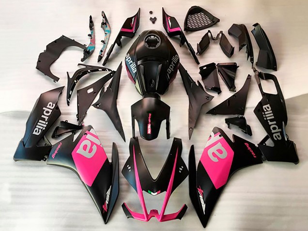 2006-2011 Matte Black Pink Aprilia RS125 Motorcycle Fairings Canada