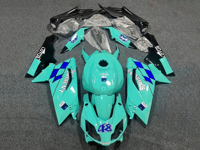 2006-2011 Mint Green Spains No1 48 Aprilia RS125 Motorcycle Fairings Canada