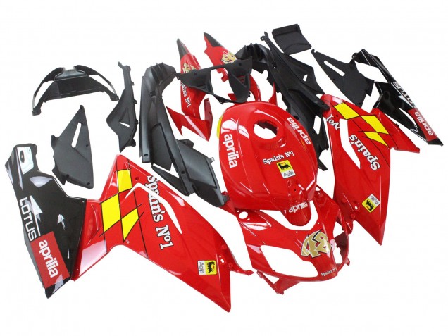 2006-2011 Red White Yellow Black Aprilia RS125 Motorcycle Fairings Canada