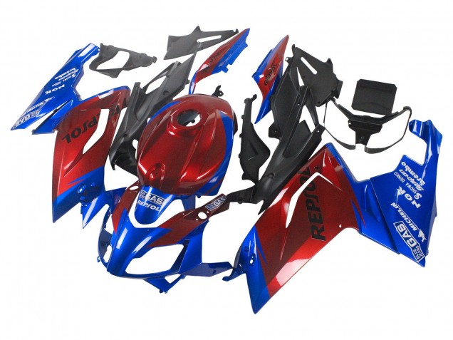 2006-2011 Blue Red Aprilia RS125 Motorcycle Fairings Canada
