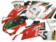 2006-2011 White Red Green Aprilia RS125 Motorcycle Fairings Canada