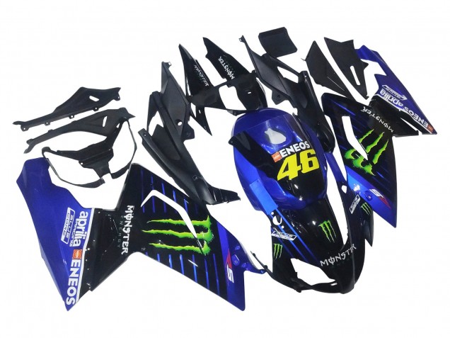 2006-2011 Blue Black Green Monster 46 Aprilia RS125 Motorcycle Fairings Canada