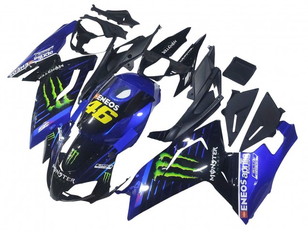 2006-2011 Blue Black Green Monster 46 Aprilia RS125 Motorcycle Fairings Canada